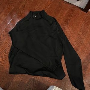 Black cold gear under Armour turtleneck